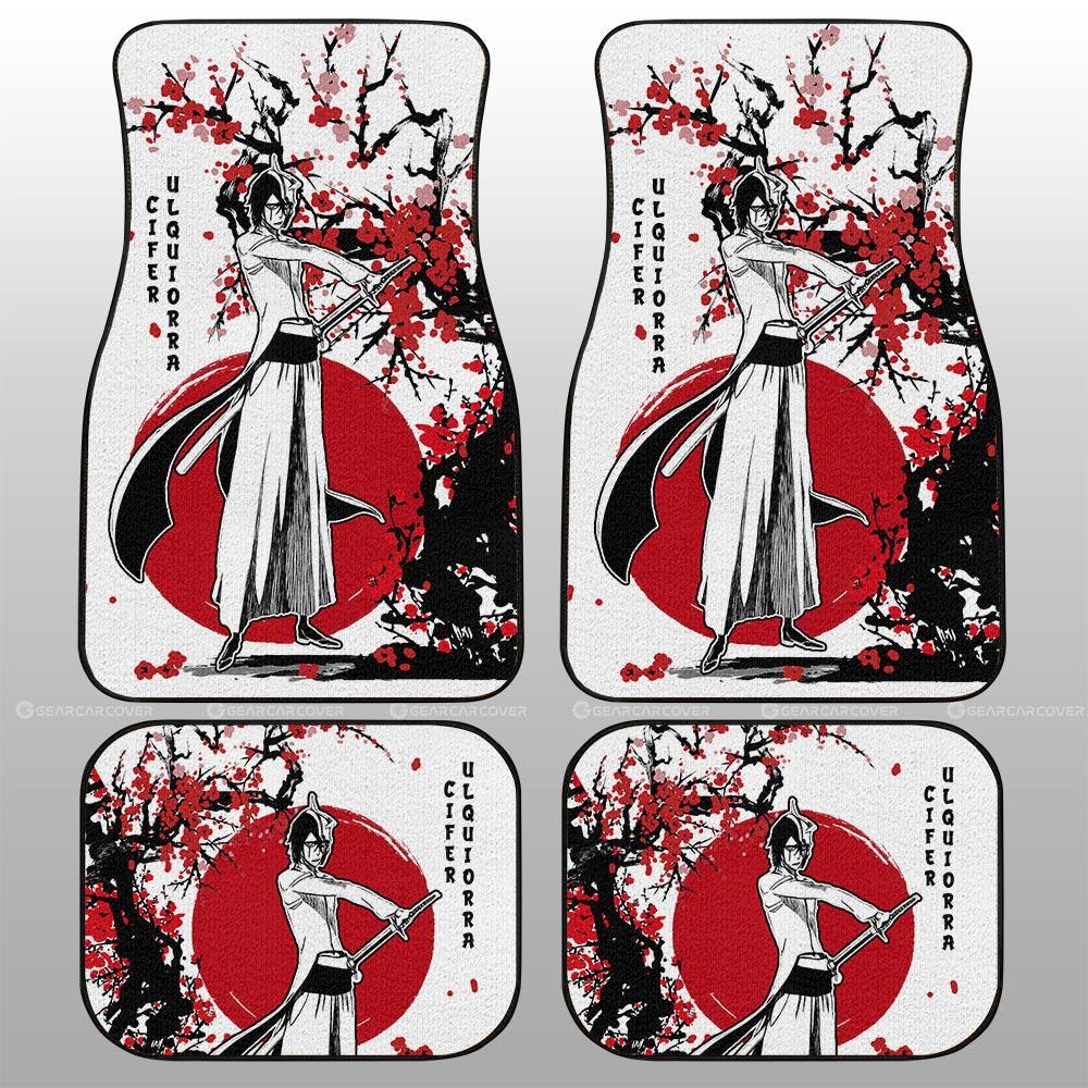 Ulquiorra Cifer Car Floor Mats Custom Japan Style Anime Bleach Car Interior Accessories - Gearcarcover - 2