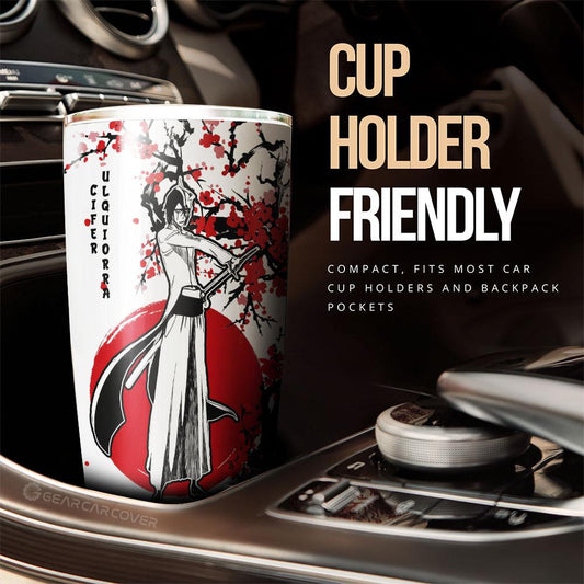 Ulquiorra Cifer Tumbler Cup Custom Japan Style Anime Bleach Car Interior Accessories - Gearcarcover - 2