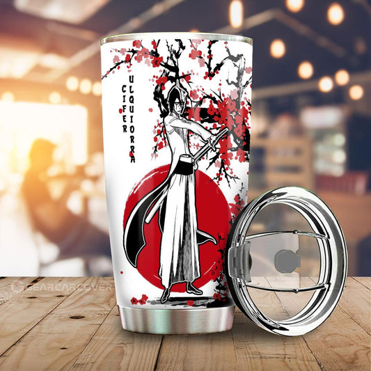 Ulquiorra Cifer Tumbler Cup Custom Japan Style Anime Bleach Car Interior Accessories - Gearcarcover - 1