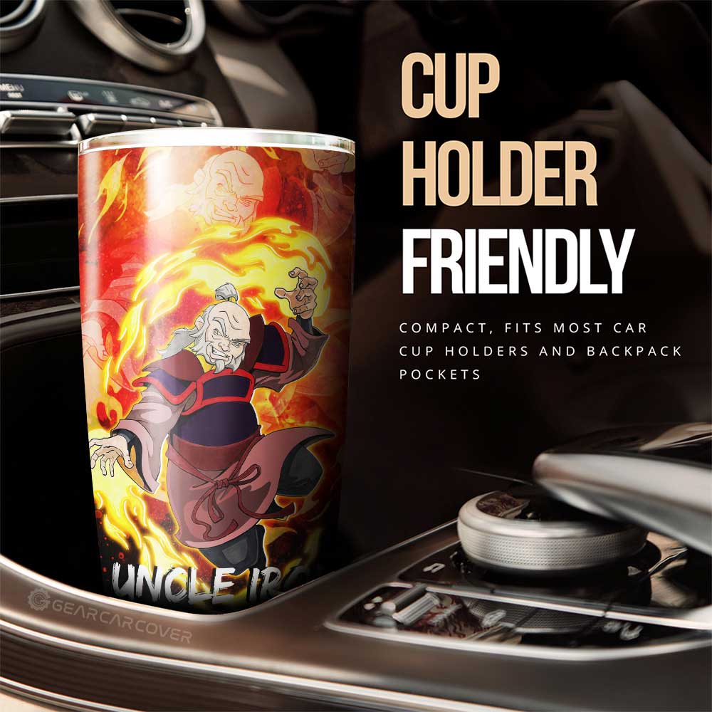 Uncle Iroh Tumbler Cup Custom Avatar The Last Airbender Anime - Gearcarcover - 2