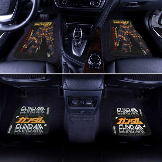 Unicorn Gundam Banshee Car Floor Mats Custom Gundam Anime Car Accessories - Gearcarcover - 2