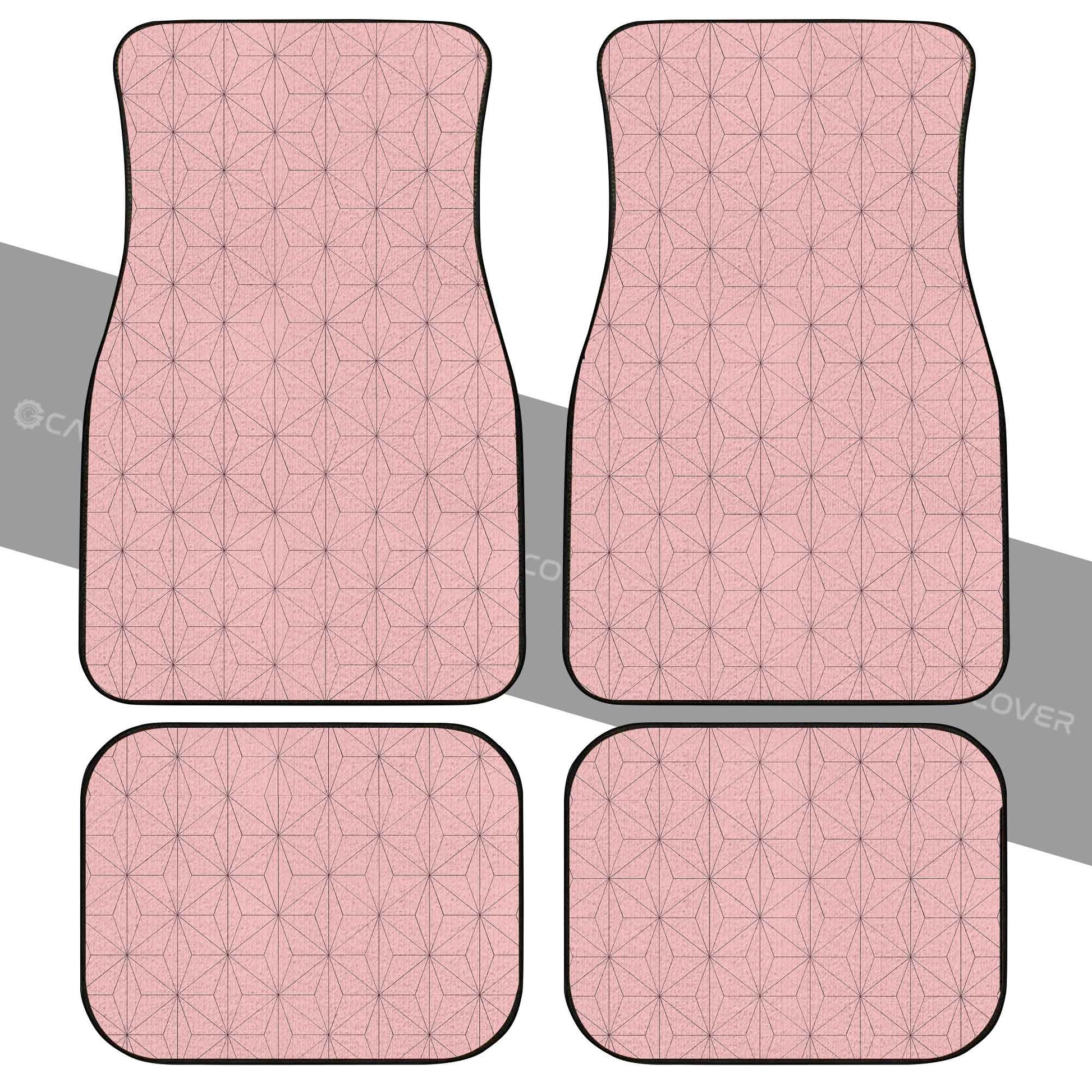 Uniform Nezuko Car Floor Mats Custom Demon Slayer Anime Car Accessories - Gearcarcover - 2