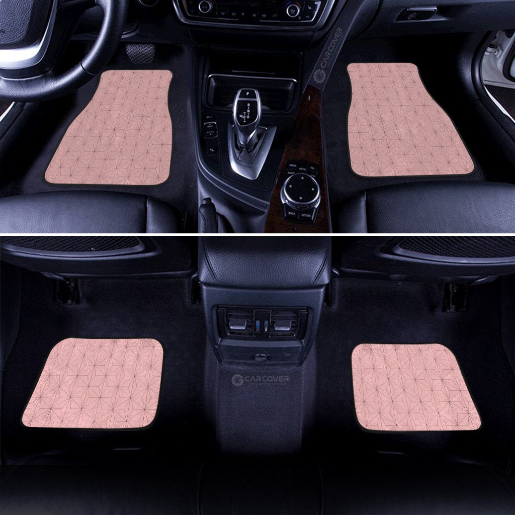 Uniform Nezuko Car Floor Mats Custom Demon Slayer Anime Car Accessories - Gearcarcover - 3