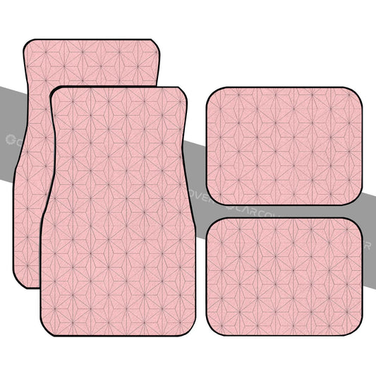 Uniform Nezuko Car Floor Mats Custom Demon Slayer Anime Car Accessories - Gearcarcover - 1