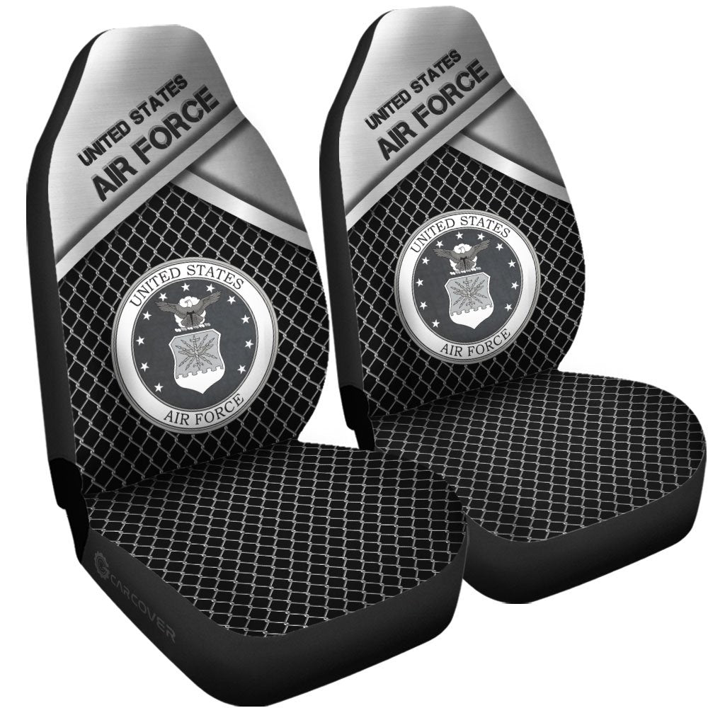 United States Air Force Car Seat Covers Custom Military Car Accessories - Gearcarcover - 3