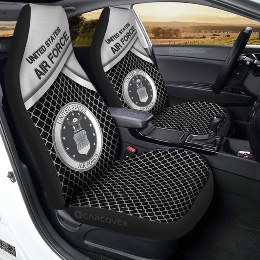 United States Air Force Car Seat Covers Custom Military Car Accessories - Gearcarcover - 1