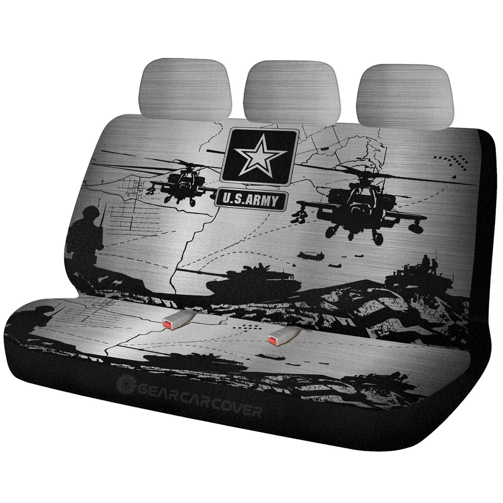 United States Army Car Back Seat Covers Custom U.S. Military Car Accessories - Gearcarcover - 1