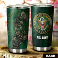 United States Army Tumbler Cup Custom US Military Car Accessories - Gearcarcover - 3