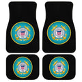 United States Coast Guard Armorial Car Floor Mats Custom Printed - Gearcarcover - 1