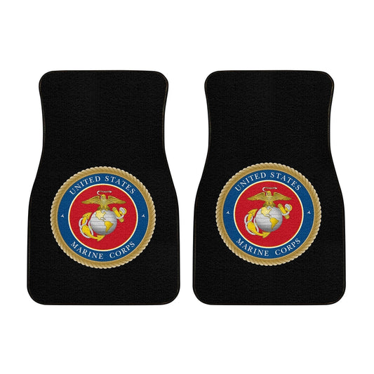 United States Marine Corps Car Floor Mats Custom Marine Car Accessories - Gearcarcover - 2