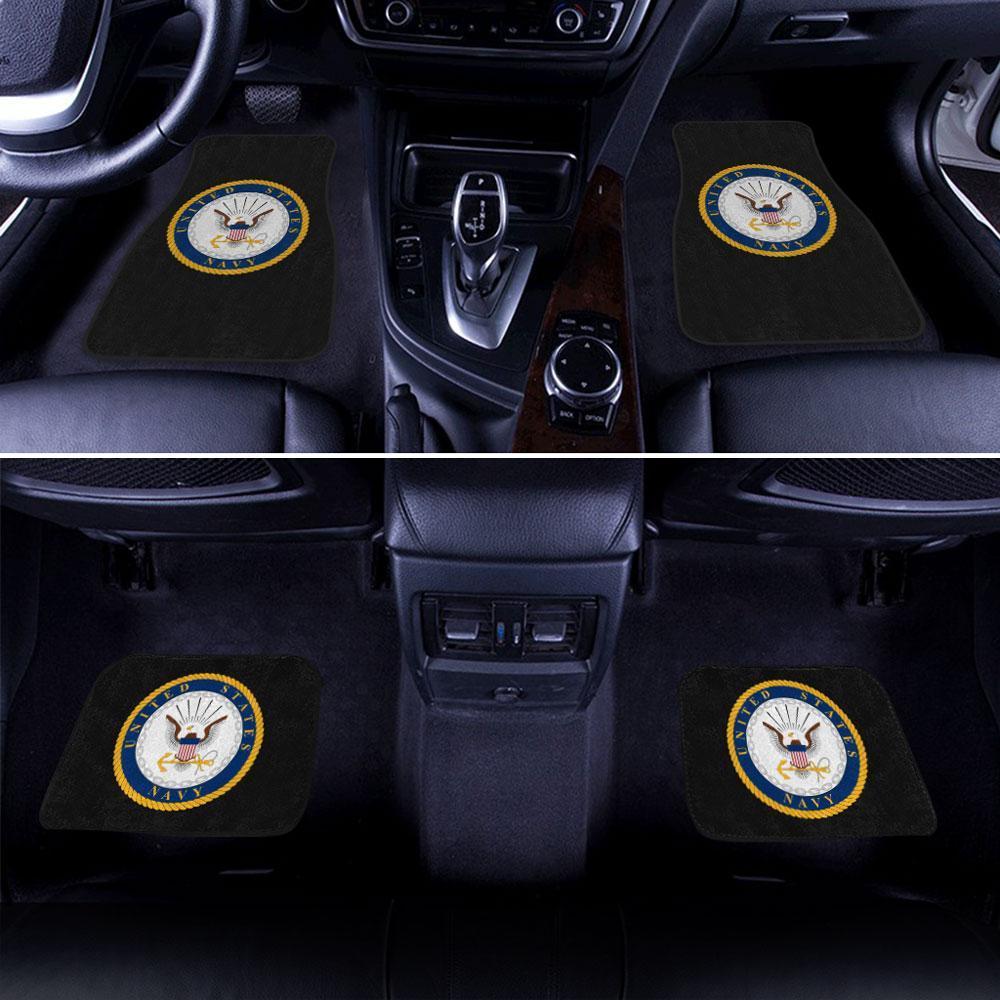 United States Navy Armorial Car Floor Mats - Gearcarcover - 4