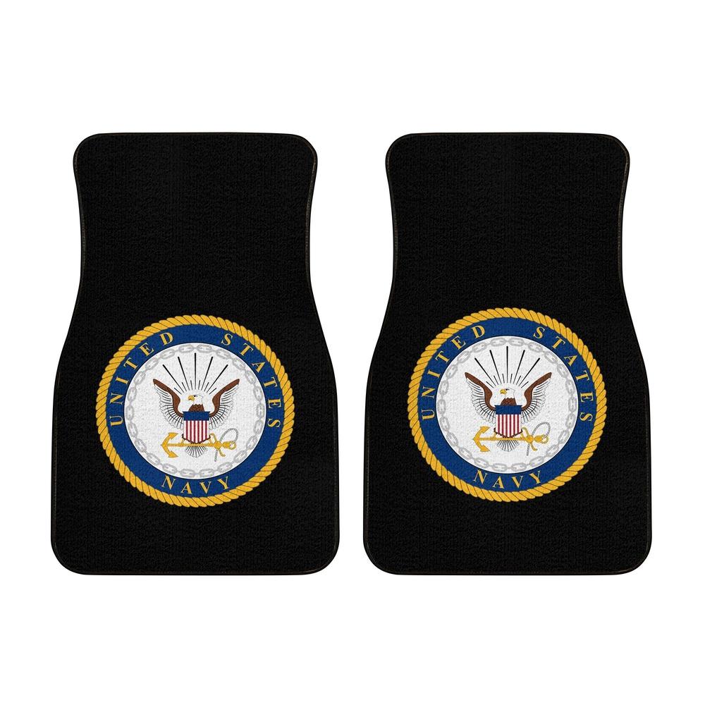 United States Navy Armorial Car Floor Mats - Gearcarcover - 2