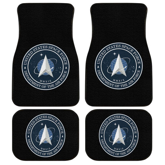 United States Space Force Armorial Car Floor Mats - Gearcarcover - 1