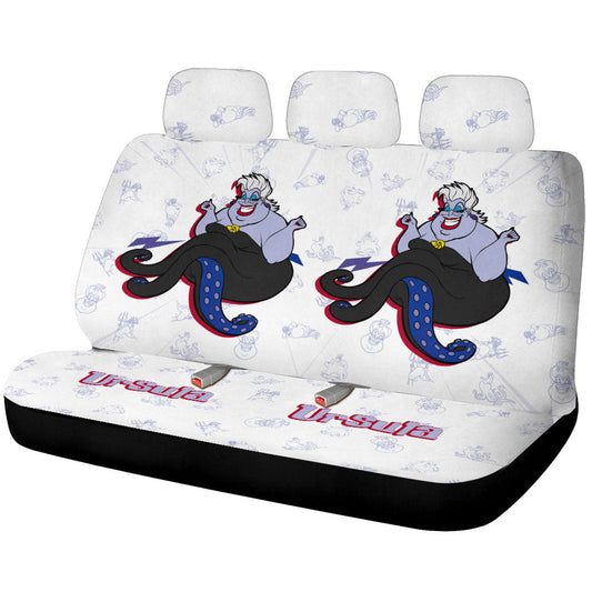 Ursula Car Back Seat Cover Custom Cartoon Car Accessories - Gearcarcover - 1
