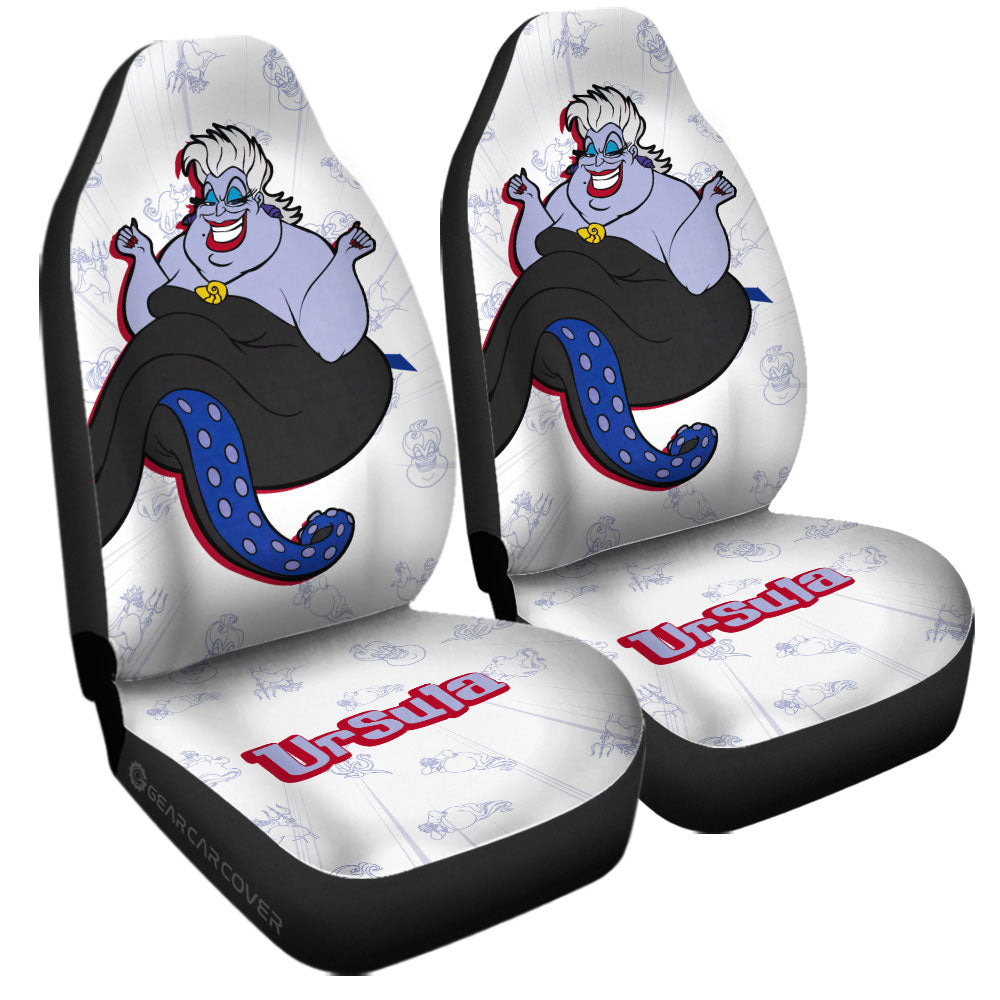 Ursula Car Seat Covers Custom Cartoon Car Accessories - Gearcarcover - 3