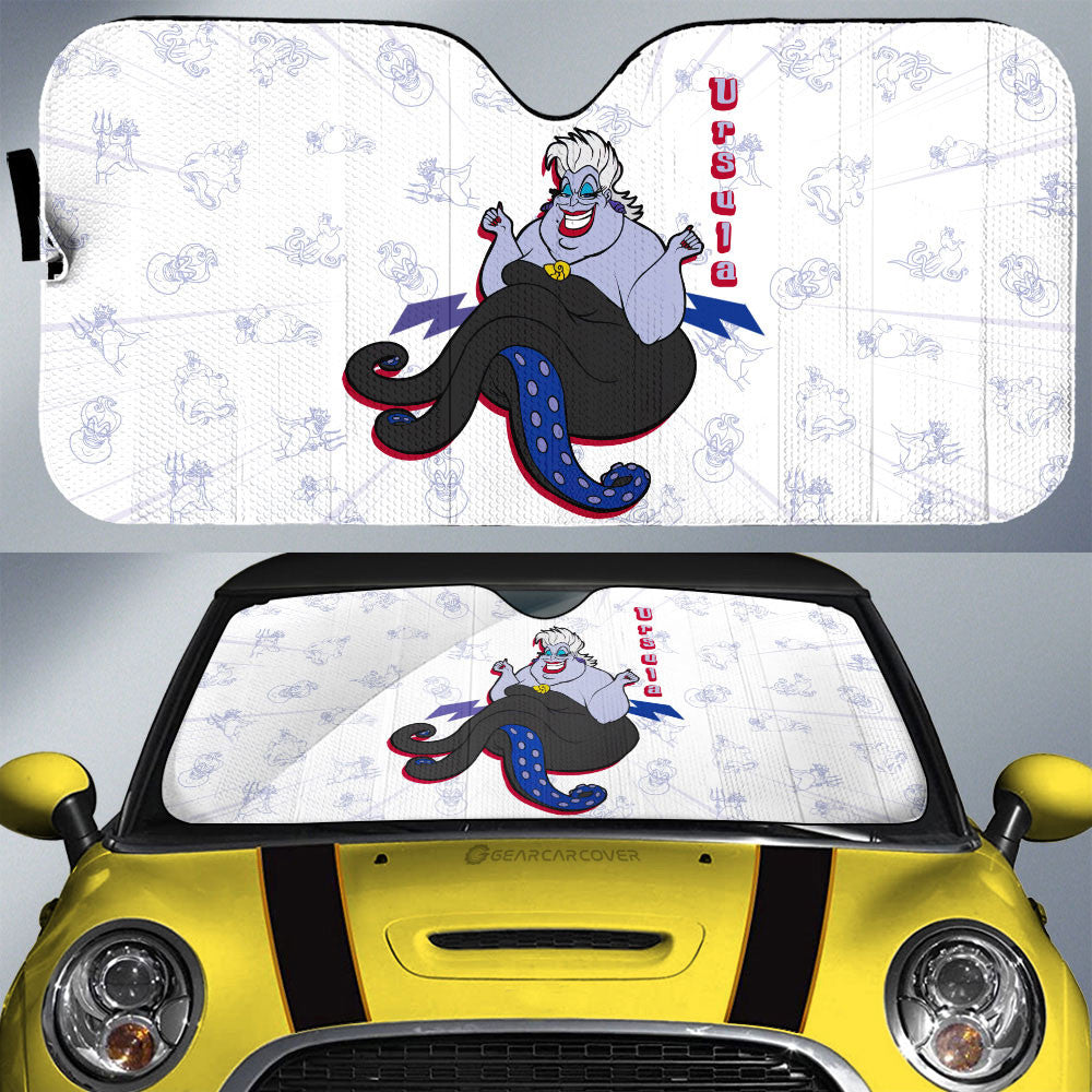 Ursula Car Sunshade Custom Cartoon Car Accessories - Gearcarcover - 1