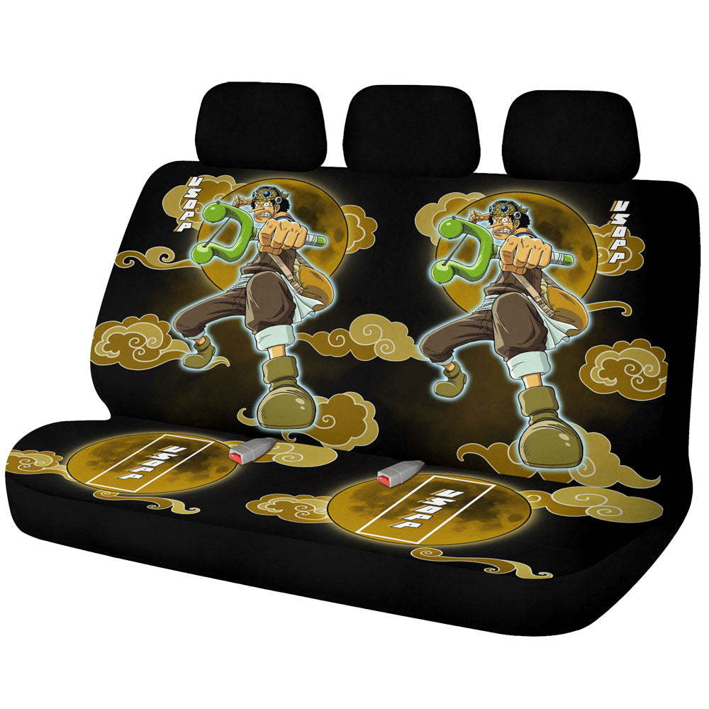 Usopp Car Back Seat Covers Custom One Piece Anime Car Accessories - Gearcarcover - 1
