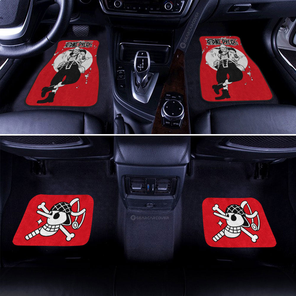 Usopp Car Floor Mats Custom One Piece Anime Car Accessories - Gearcarcover - 1