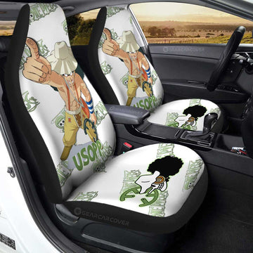 Usopp Car Seat Covers Custom One Piece Anime - Gearcarcover - 1