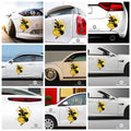 Usopp Car Sticker Custom One Piece Anime Gold Silhouette Style - Gearcarcover - 2