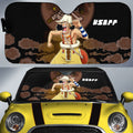 Usopp Car Sunshade Custom Anime One Piece Car Accessories For Anime Fans - Gearcarcover - 1