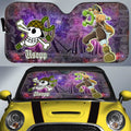 Usopp Car Sunshade Custom One Piece Anime Car Accessories Manga Galaxy Style - Gearcarcover - 1