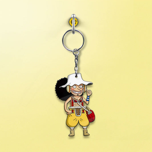 Usopp Keychains Custom One Piece Anime Car Accessories - Gearcarcover - 2