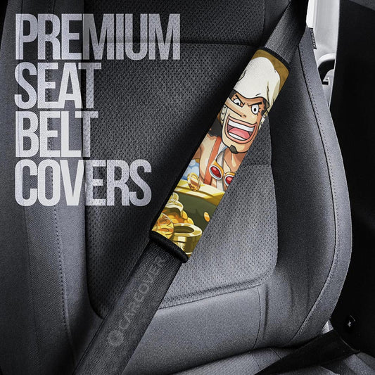 Usopp Seat Belt Covers Custom One Piece Anime Car Accessoriess - Gearcarcover - 2