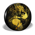 Usopp Spare Tire Cover Custom One Piece Anime Gold Silhouette Style - Gearcarcover - 3