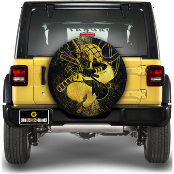 Usopp Spare Tire Cover Custom One Piece Anime Gold Silhouette Style - Gearcarcover - 1