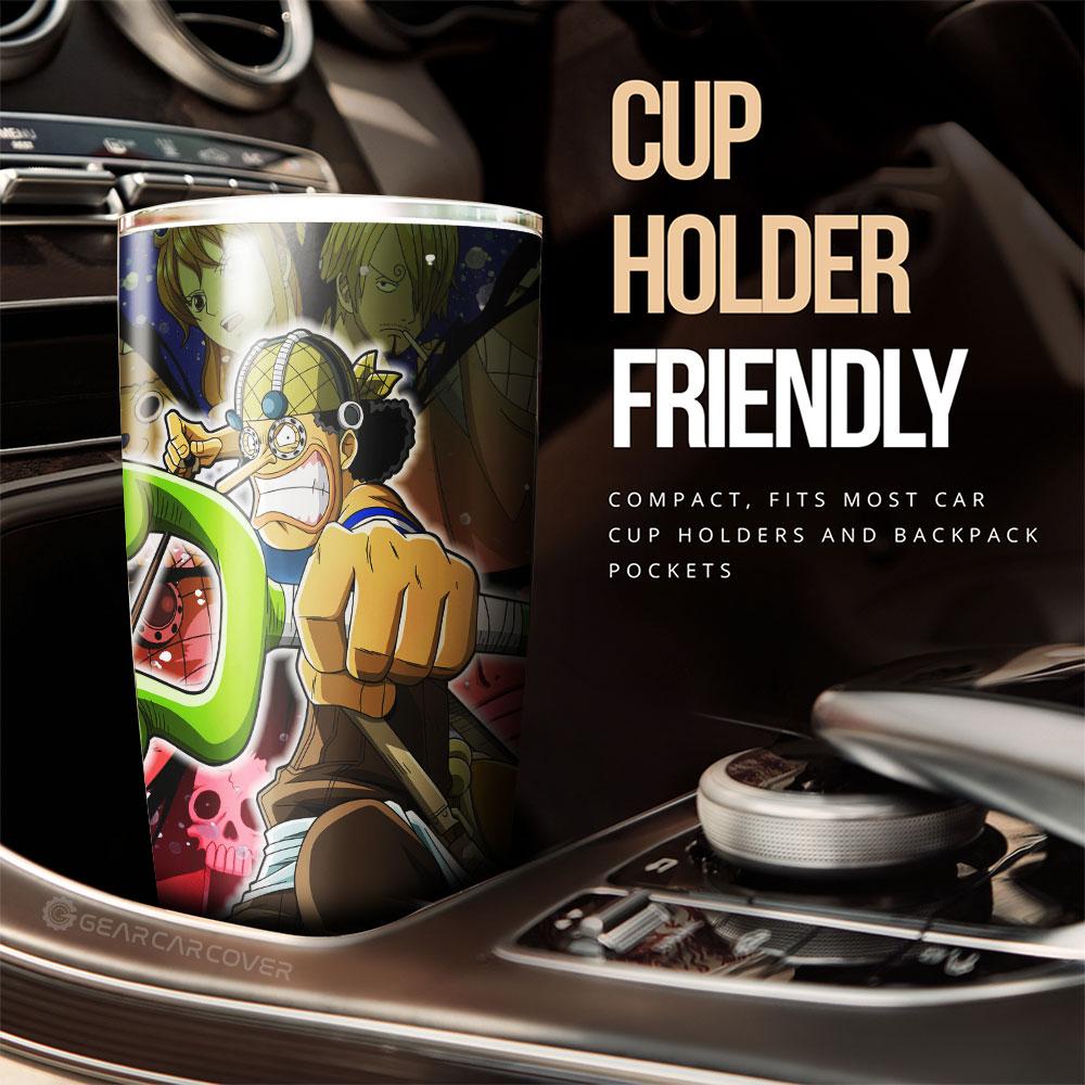 Usopp Tumbler Cup Custom One Piece Anime Car Accessories For Anime Fans - Gearcarcover - 2