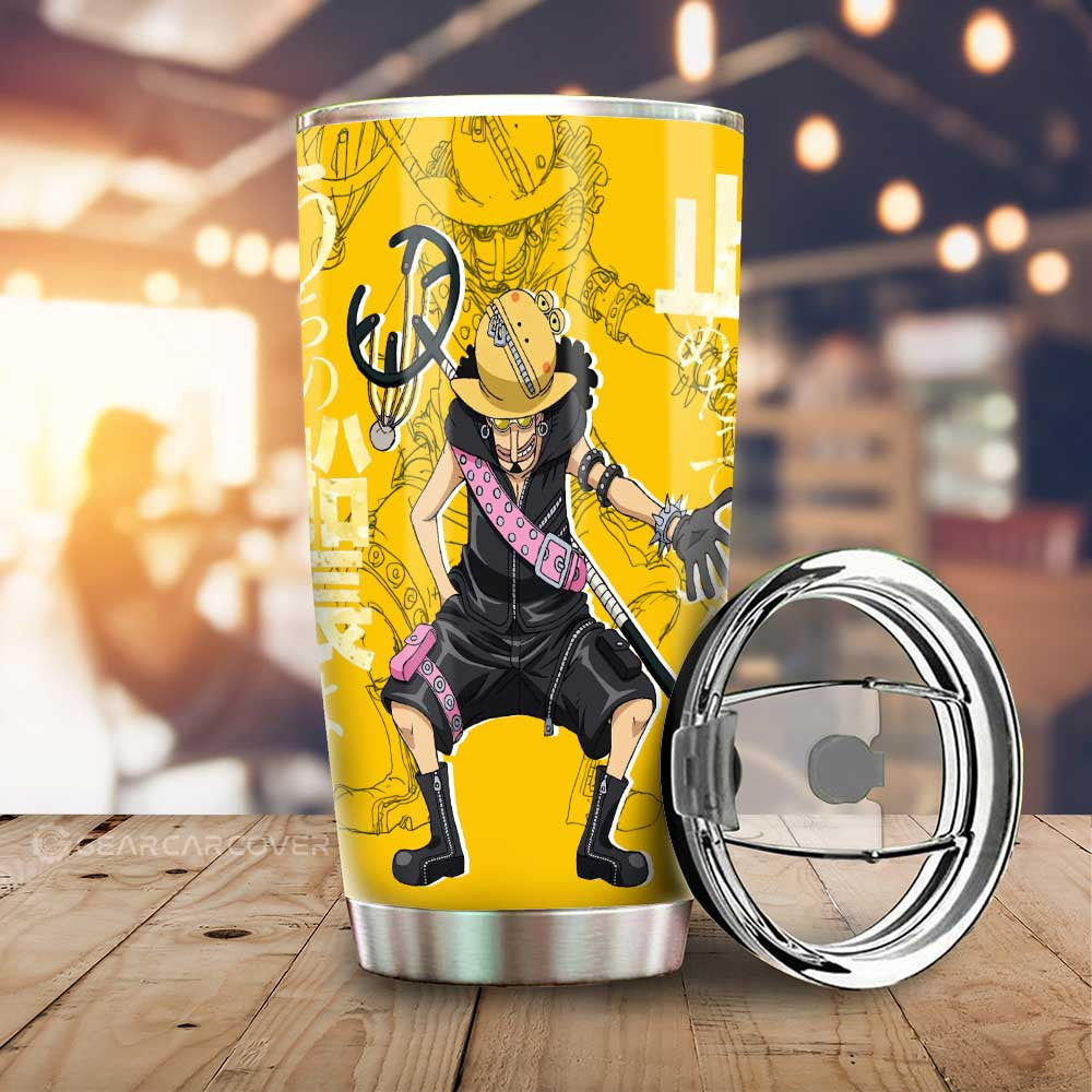 Usopp Tumbler Cup Custom One Piece Anime Car Interior Accessories - Gearcarcover - 1