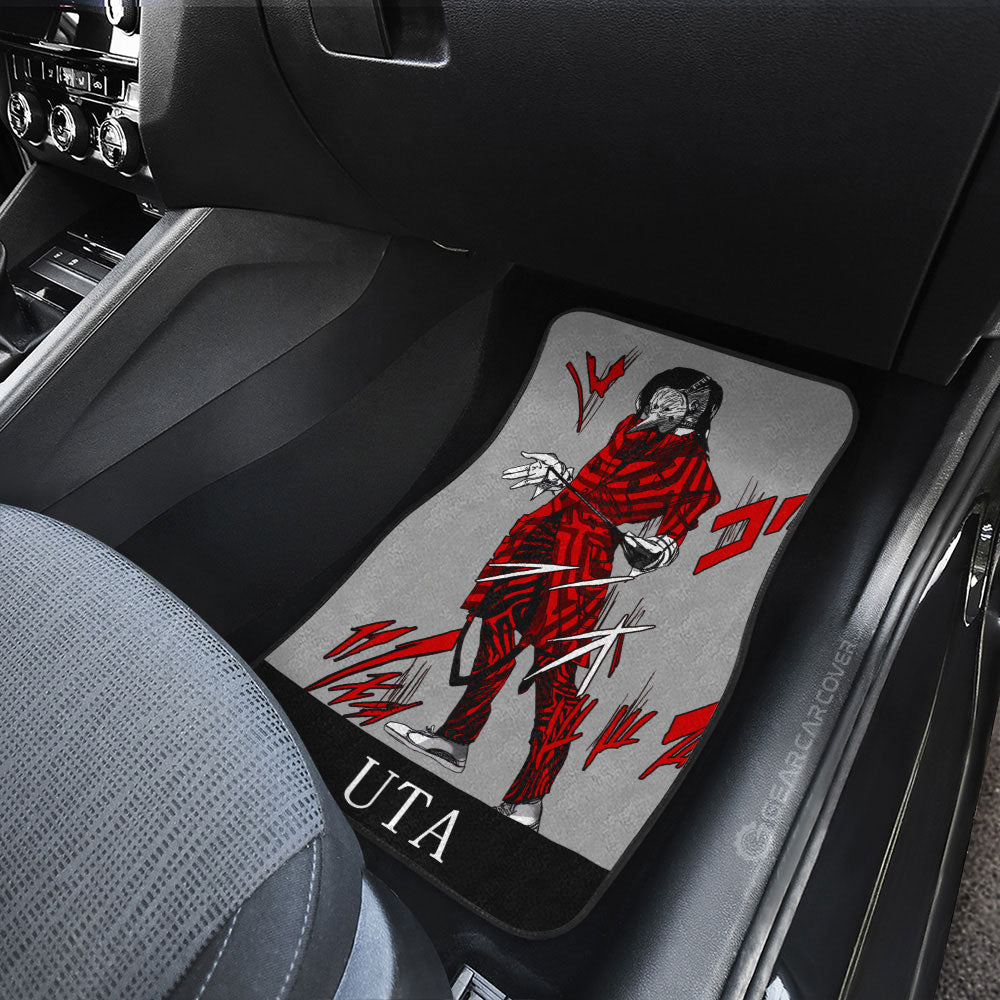 Uta Car Floor Mats Custom Tokyo Ghoul Anime Car Accessories - Gearcarcover - 2
