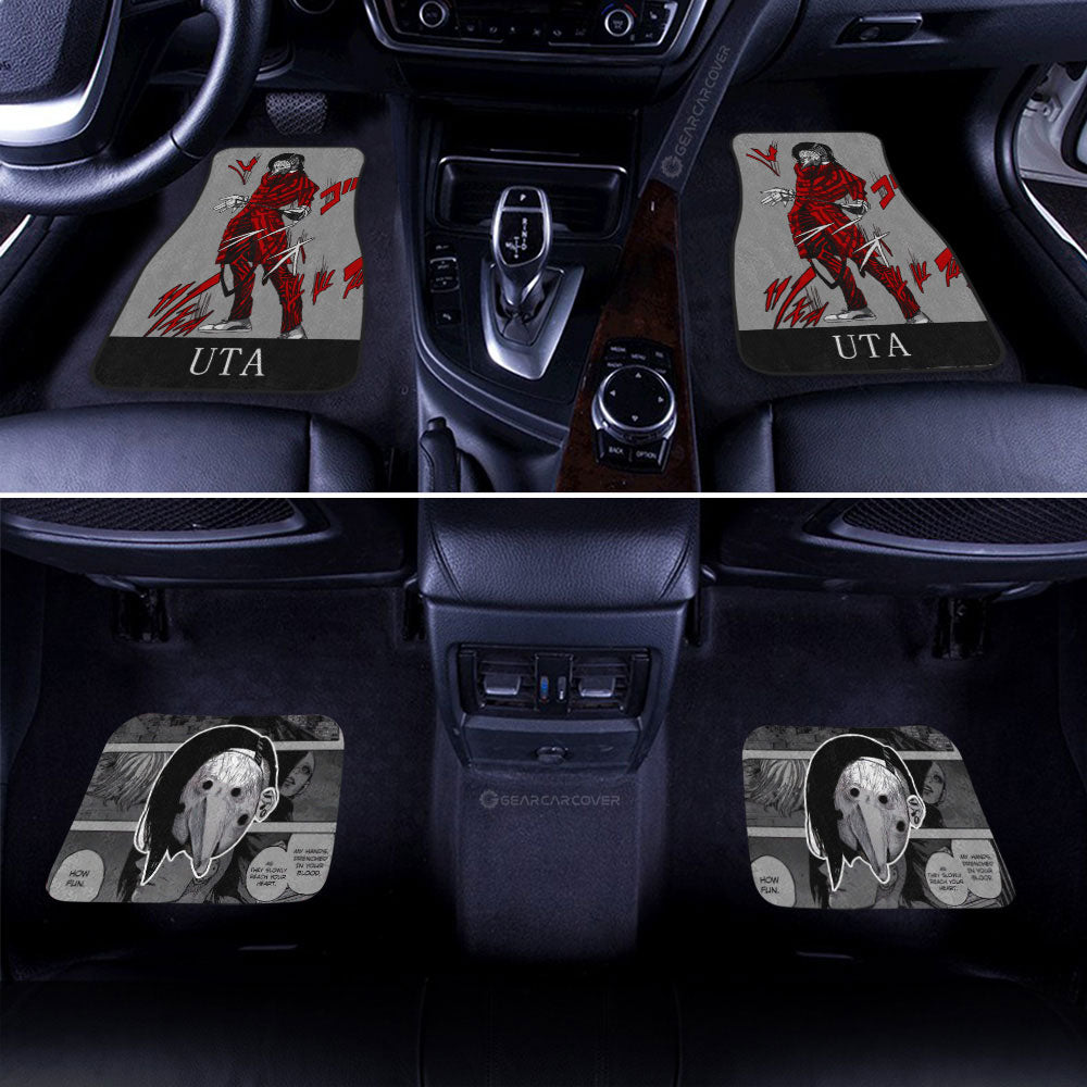 Uta Car Floor Mats Custom Tokyo Ghoul Anime Car Accessories - Gearcarcover - 3