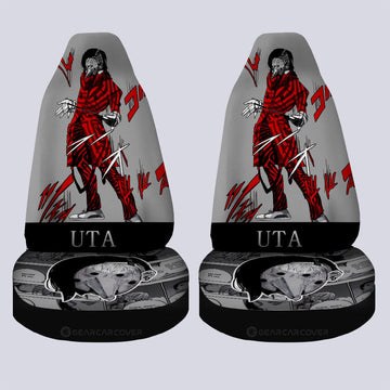 Uta Car Seat Covers Custom Tokyo Ghoul Anime Car Accessories - Gearcarcover - 1