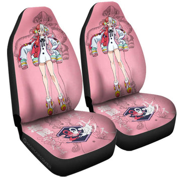 Uta Film Red Car Seat Covers Custom One Piece Anime Car Accessories - Gearcarcover - 1