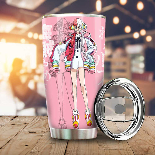 Uta Film Red Tumbler Cup Custom One Piece Anime Car Interior Accessories - Gearcarcover - 1