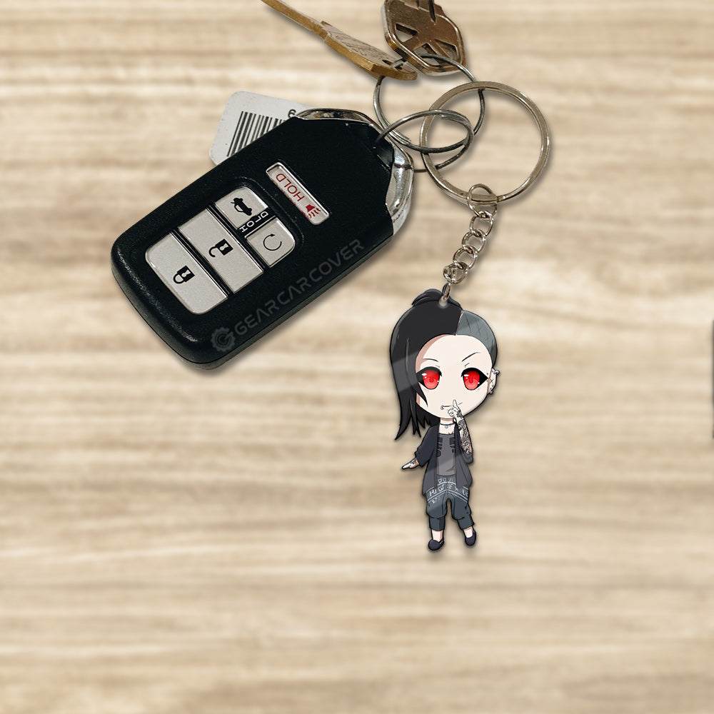 Uta Keychain Custom Tokyo Ghoul Anime Car Accessories - Gearcarcover - 1