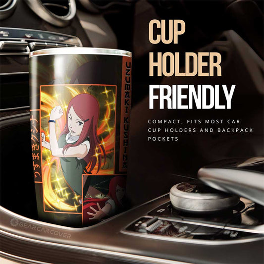 Uzumaki Kushina Tumbler Cup Custom Anime Car Accessories - Gearcarcover - 2