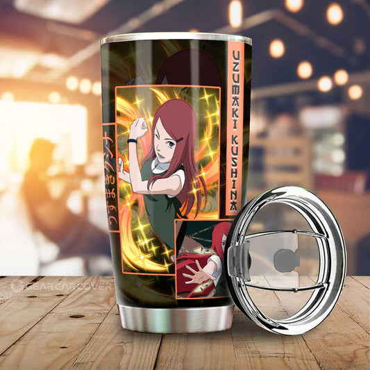 Uzumaki Kushina Tumbler Cup Custom Anime Car Accessories - Gearcarcover - 1