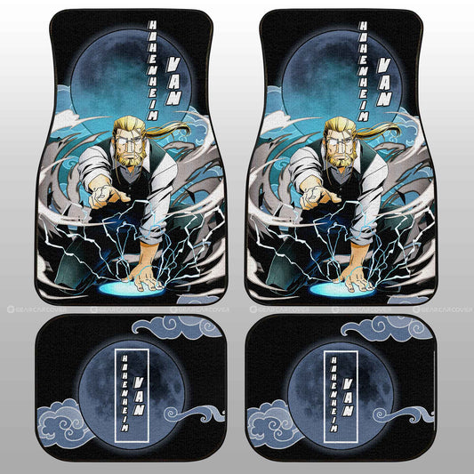 Van Hohenheim Car Floor Mats Custom Fullmetal Alchemist Anime Car Interior Accessories - Gearcarcover - 2