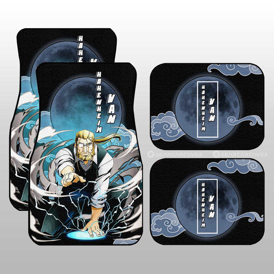 Van Hohenheim Car Floor Mats Custom Fullmetal Alchemist Anime Car Interior Accessories - Gearcarcover - 1