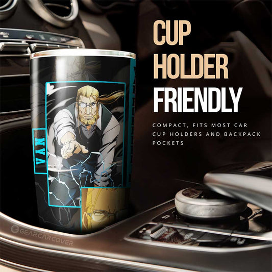 Van Hohenheim Tumbler Cup Custom Fullmetal Alchemist Anime - Gearcarcover - 2