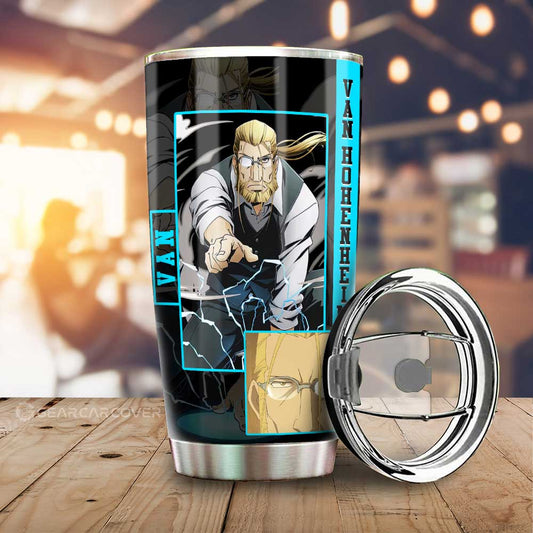 Van Hohenheim Tumbler Cup Custom Fullmetal Alchemist Anime - Gearcarcover - 1