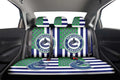 Vancouver Canucks Car Back Seat Cover Custom US Flag Style - Gearcarcover - 2