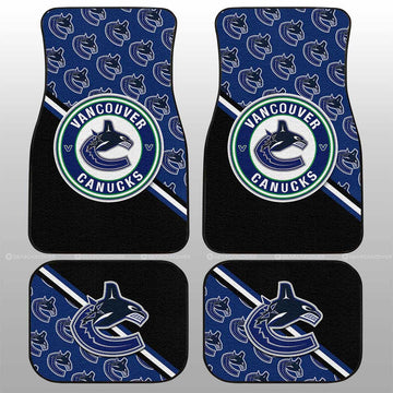Vancouver Canucks Car Floor Mats Custom Car Accessories For Fans - Gearcarcover - 1