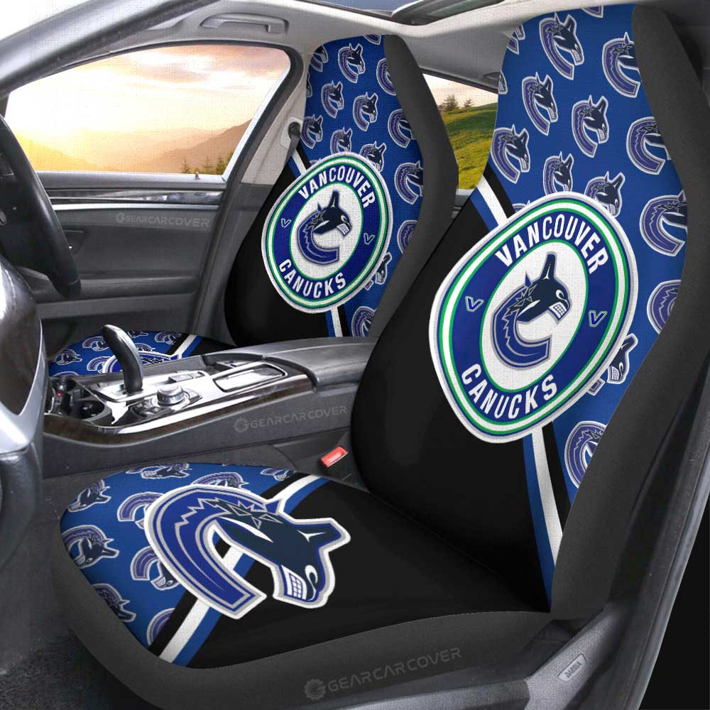 Vancouver Canucks Car Seat Covers Custom Car Accessories For Fans - Gearcarcover - 2