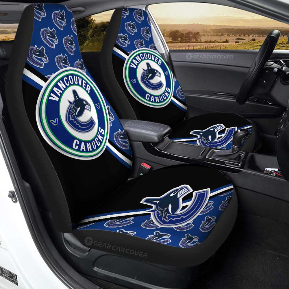 Vancouver Canucks Car Seat Covers Custom Car Accessories For Fans - Gearcarcover - 1