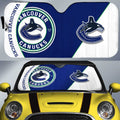 Vancouver Canucks Car Sunshade Custom Car Accessories For Fans - Gearcarcover - 1