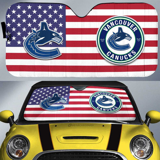 Vancouver Canucks Car Sunshade Custom Car Accessories - Gearcarcover - 1